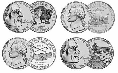 Westward Journey Jefferson Nickel Set